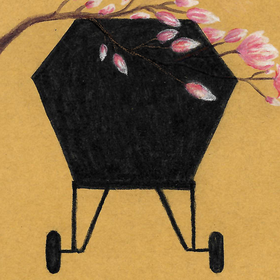 Гроб на колесиках. Страшные истории