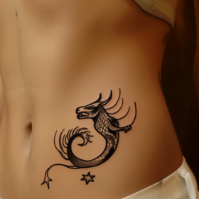 ДИЗАЙН ТАТУ прикрывающее шрам