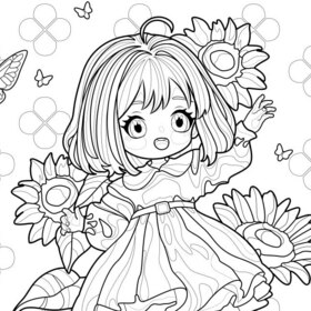 Векторная раскраска