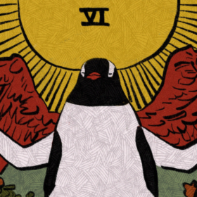 Карты таро с пингвинами