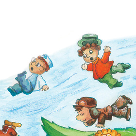 Иллюстрация к книге Незнайка