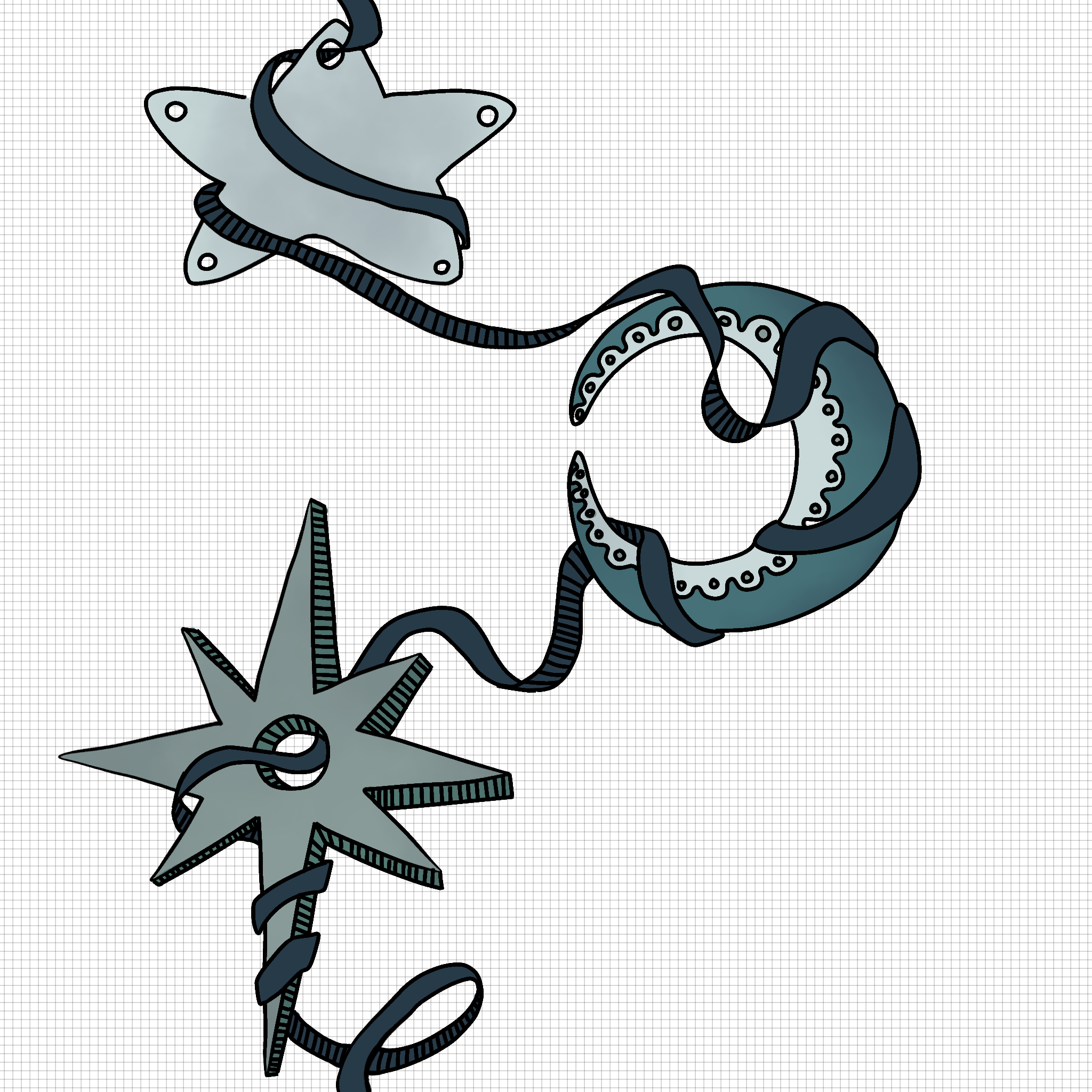 Паттерн Звёзды и Луна