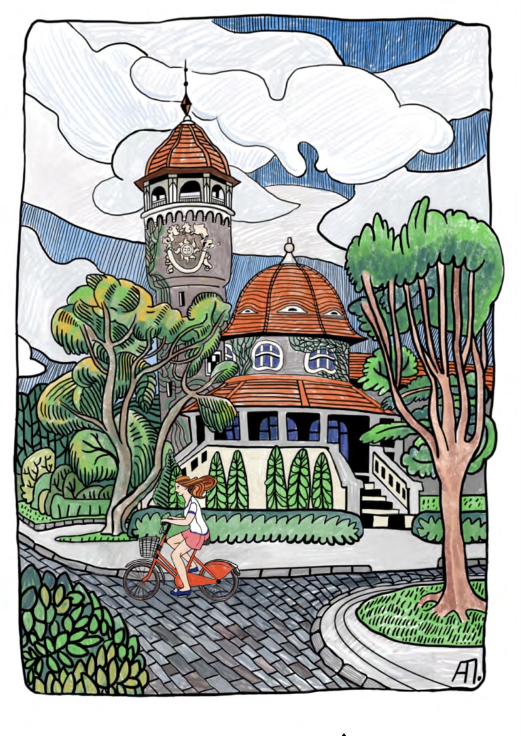 Открытки «Каникулы в Светлогорске»