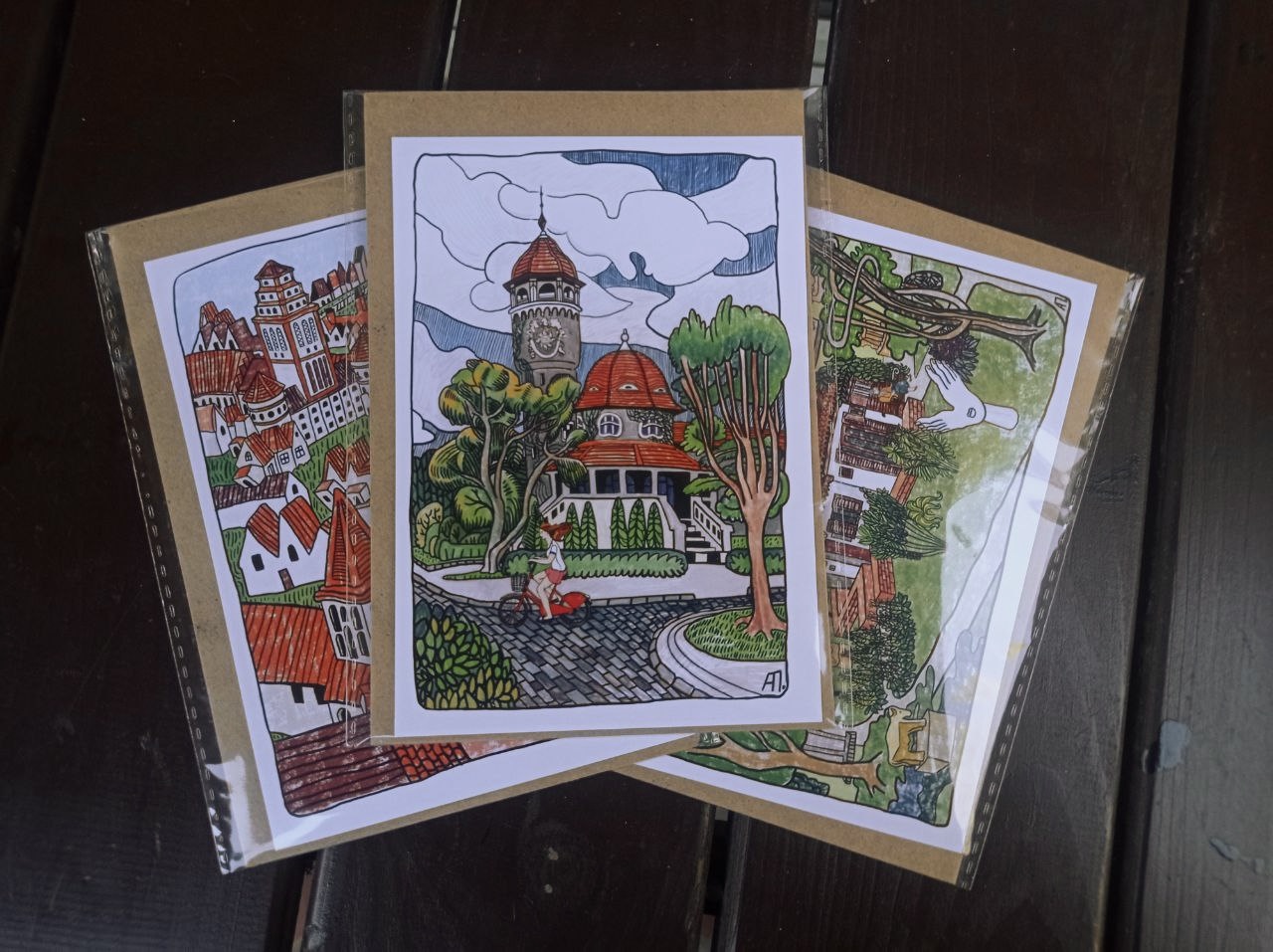 Открытки «Каникулы в Светлогорске»