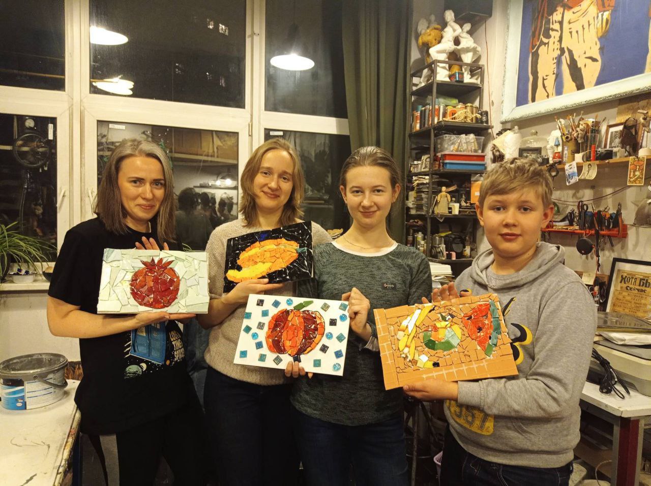 Мастер-классы по мозаике