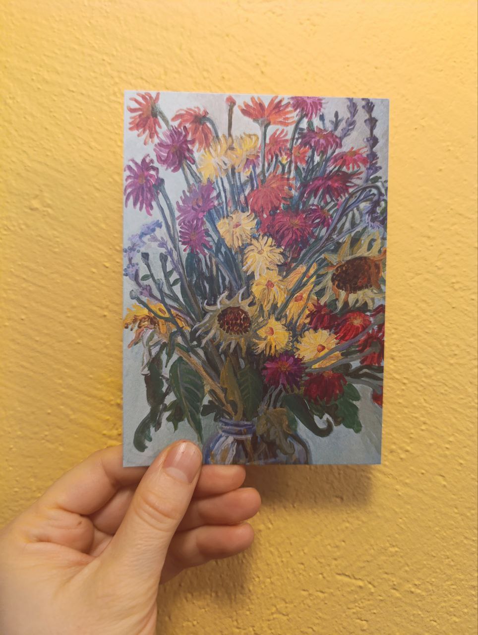 Серия открыток «Букеты»