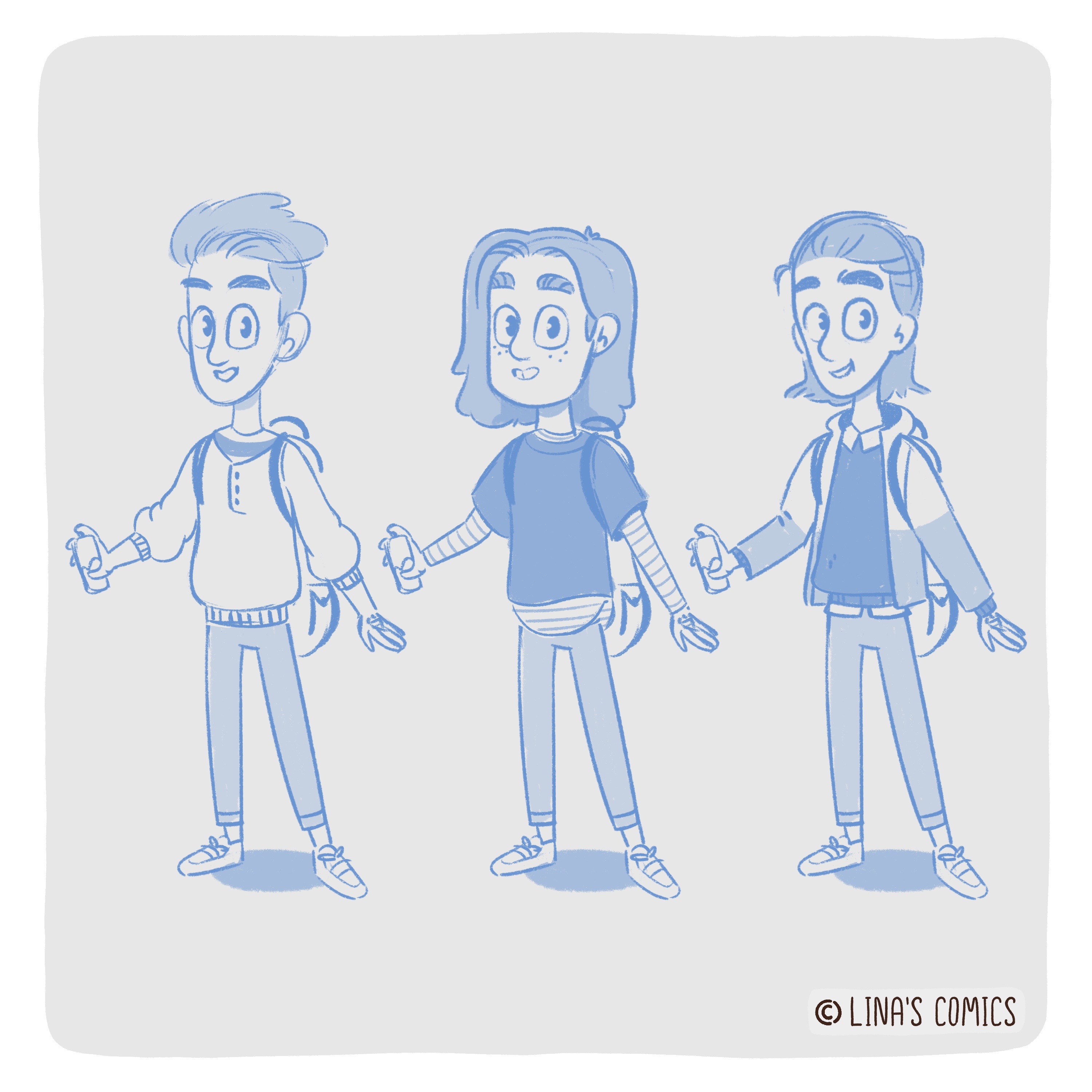 Концепт персонажа для мультсериала