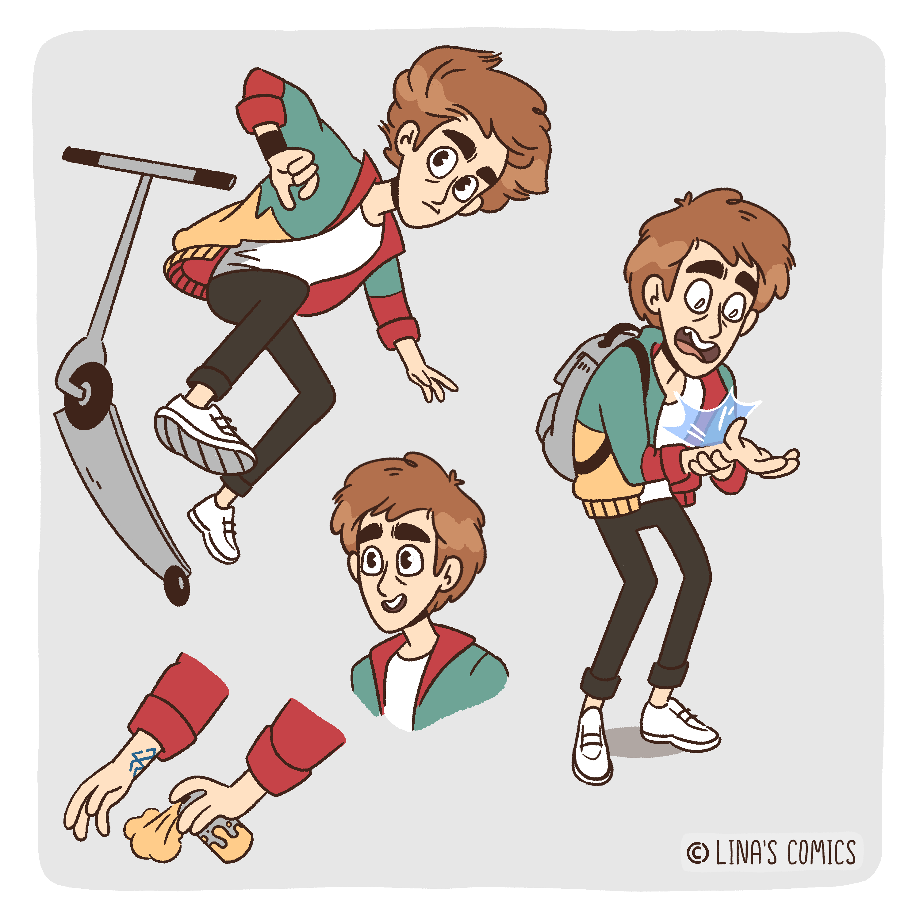 Дизайн персонажей для мультсериала