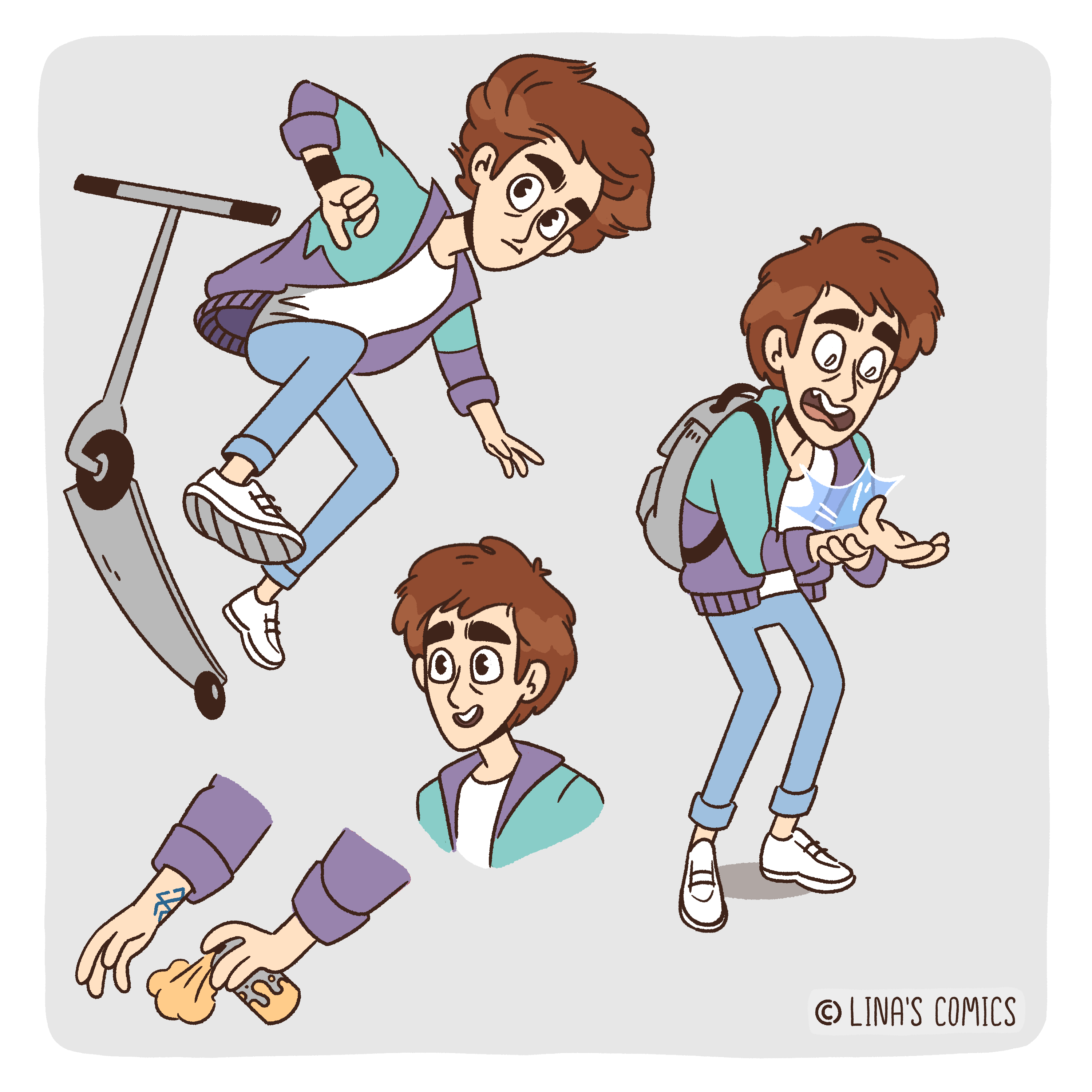 Дизайн персонажей для мультсериала