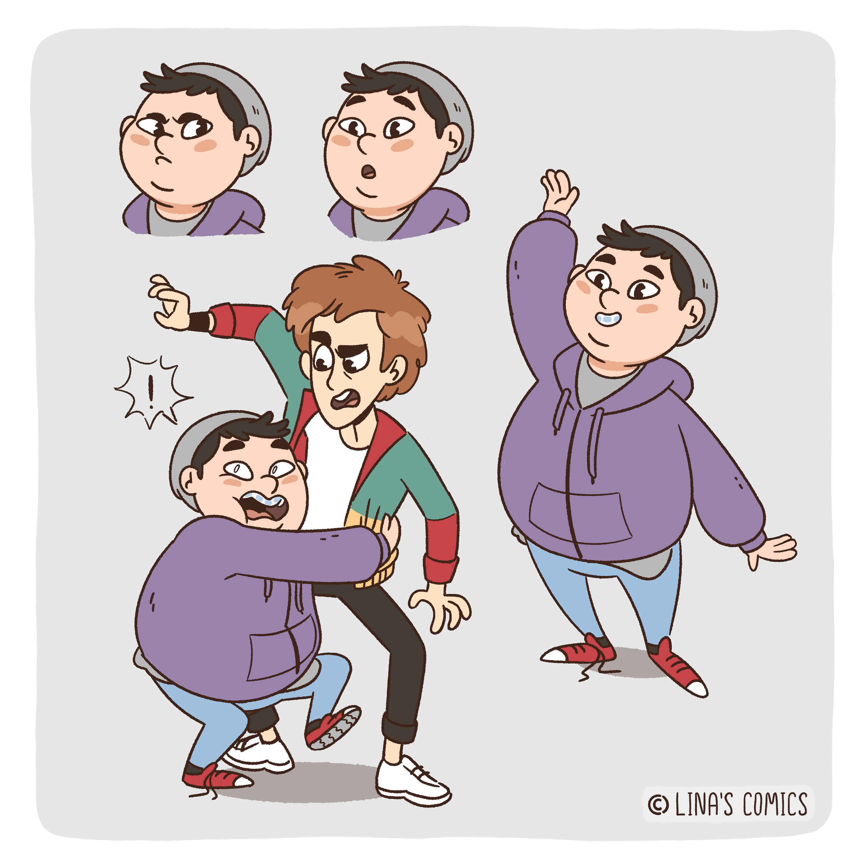 Дизайн персонажей для мультсериала