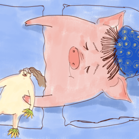 "Первый друг маленького поросенка"