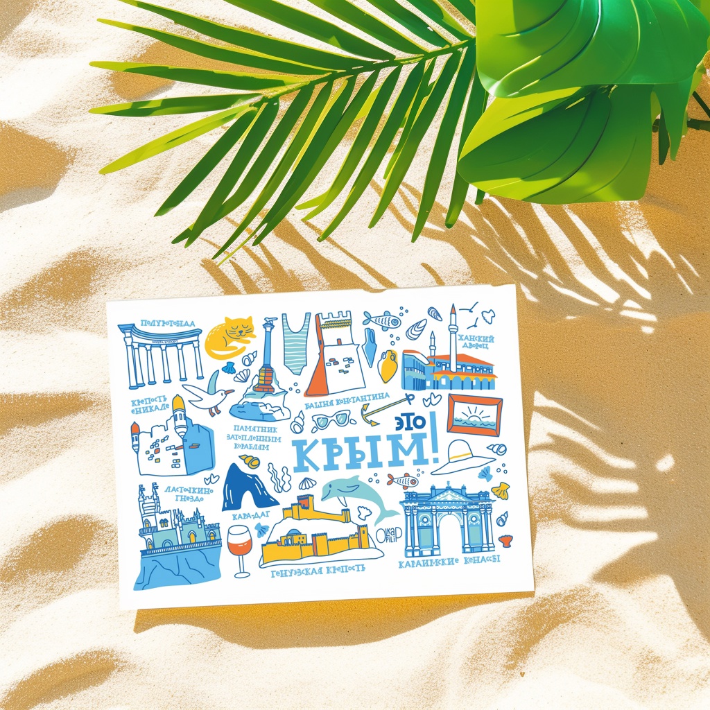 Проект сувенирной продукции "Это Крым" и "Это Феодосия"