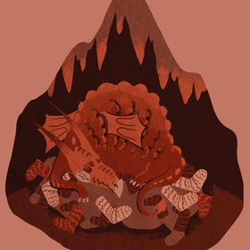 Чешуя Медного Дракона. Набор из серии "Фантазия цвета"