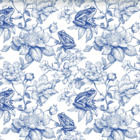 Бесшовный паттерн (принт) Генерация и/или иллюстрация