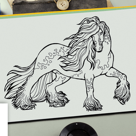 Набор иллюстраций "Лошади"