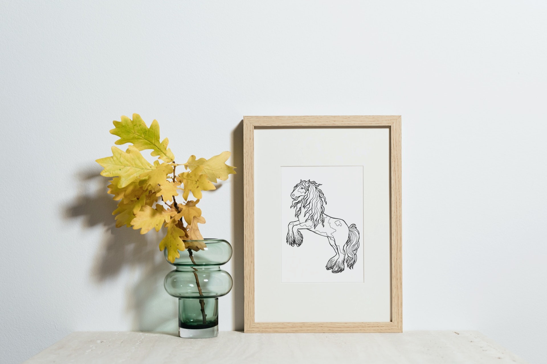 Набор иллюстраций "Лошади"