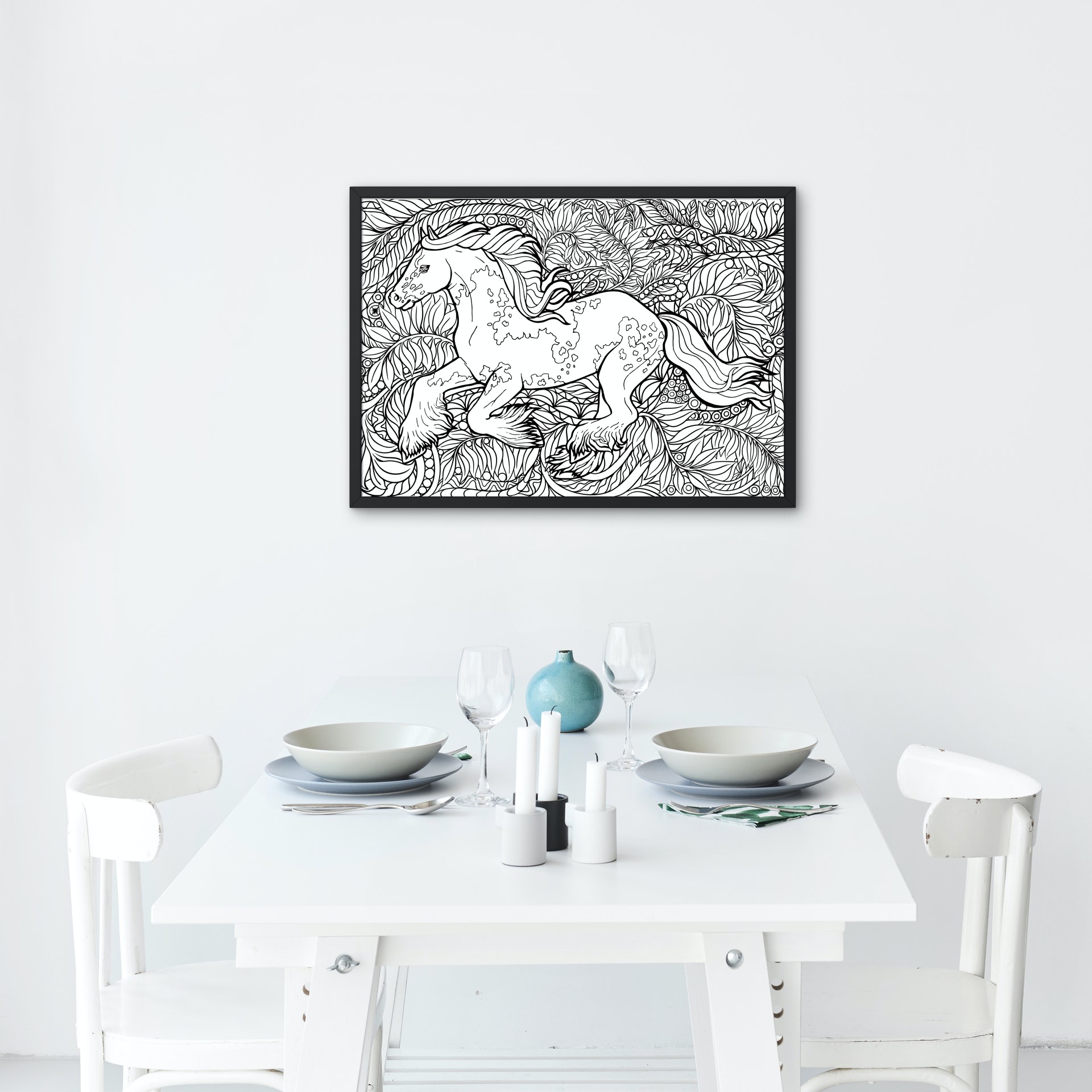 Набор иллюстраций "Лошади"