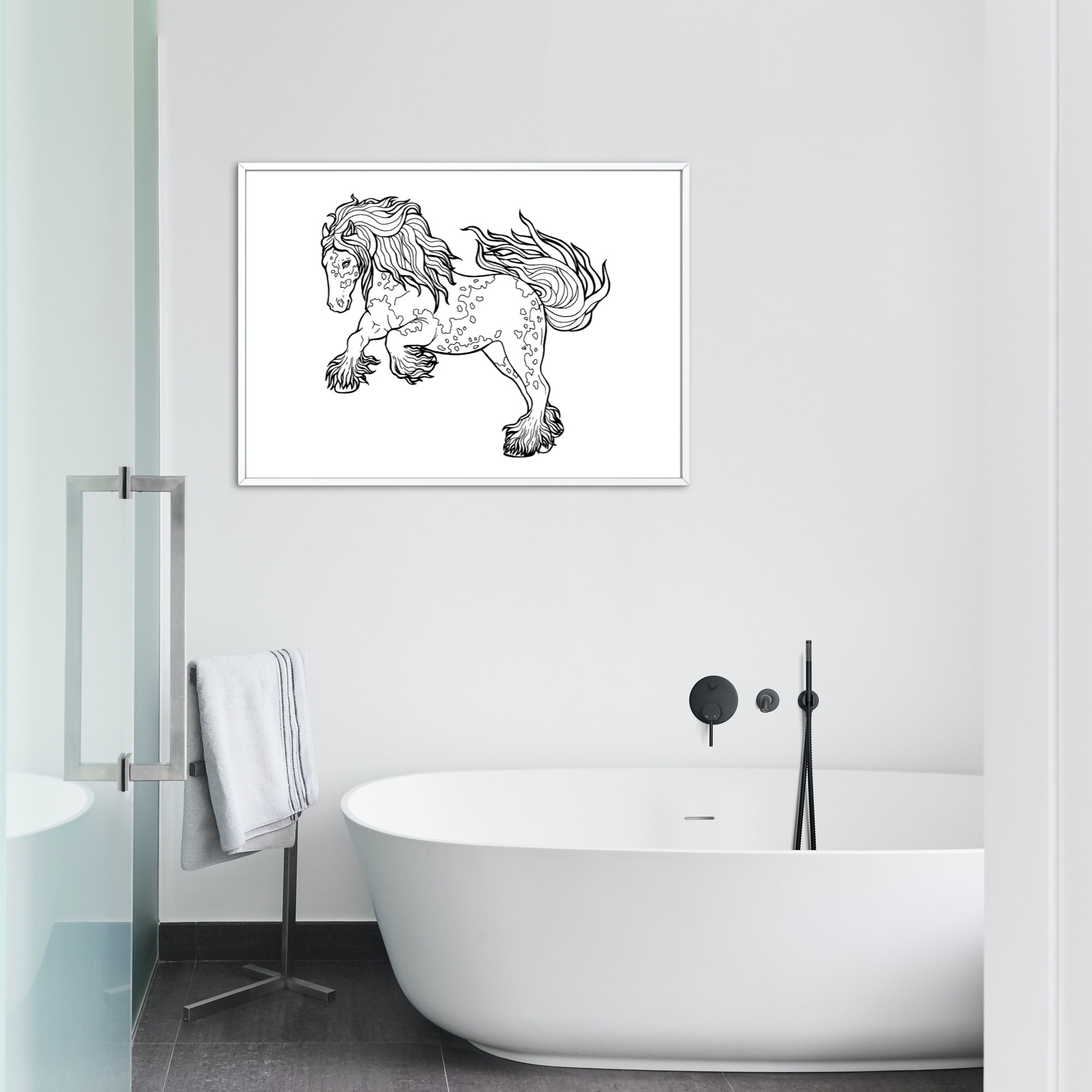 Набор иллюстраций "Лошади"