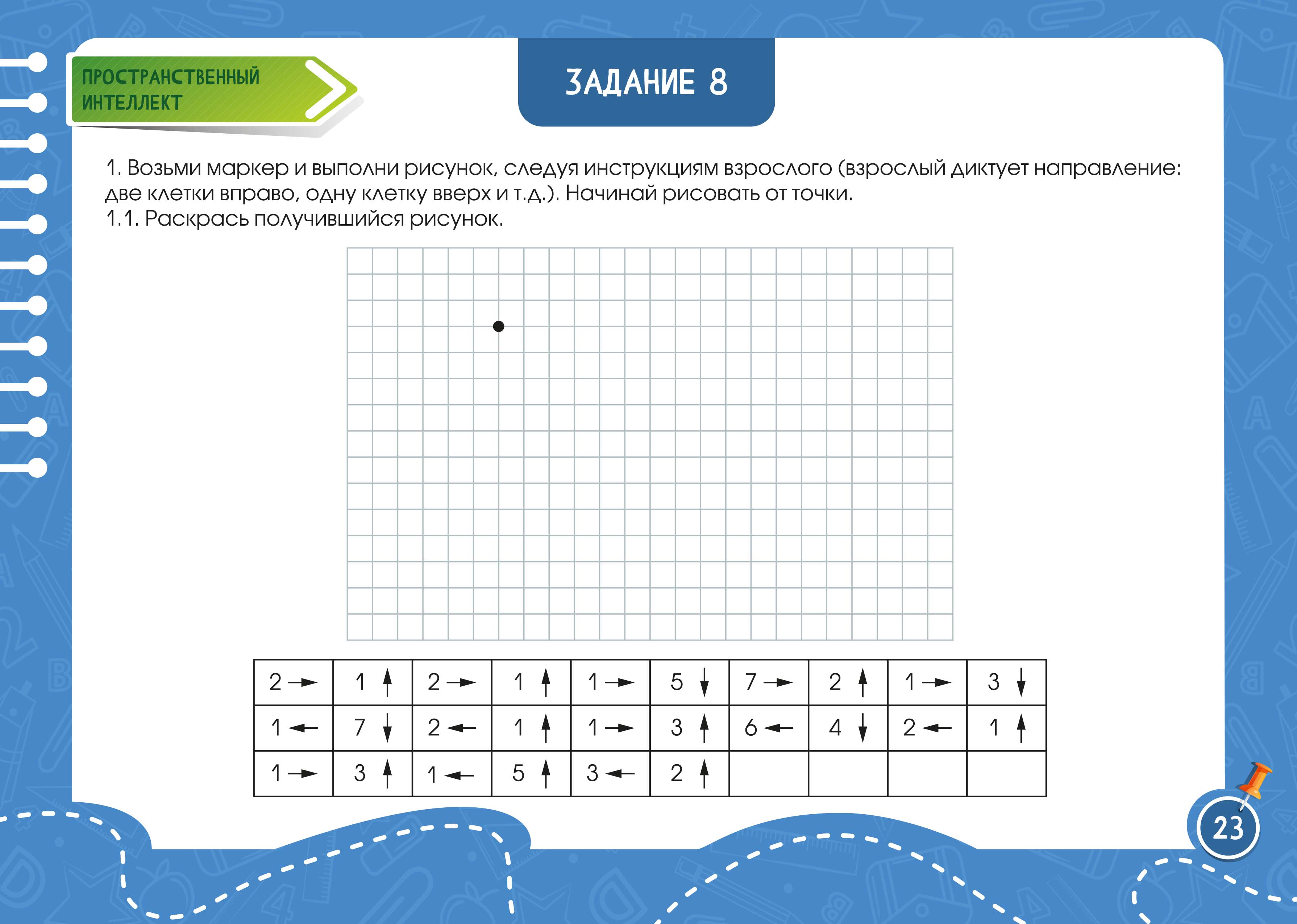 Детская тетрадь "Пиши-Стирай". Часть III