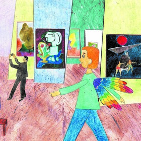 Иллюстрации для детского журнала "Радуга"