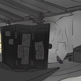 Разработка локации "чердак"