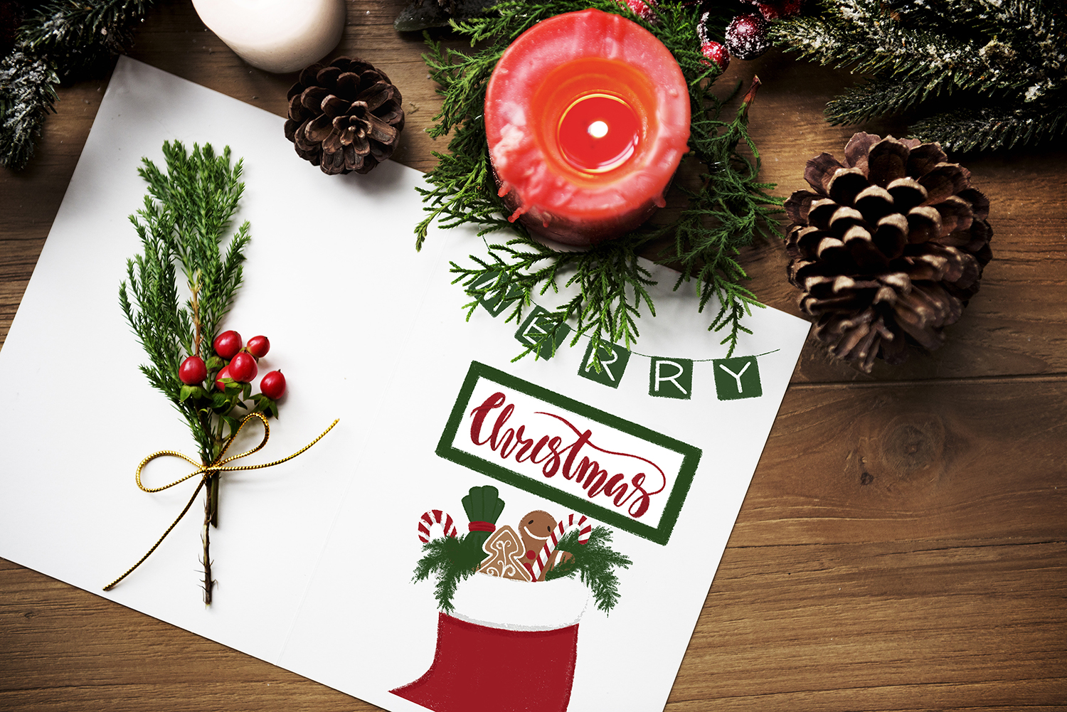 Рождественские открытки