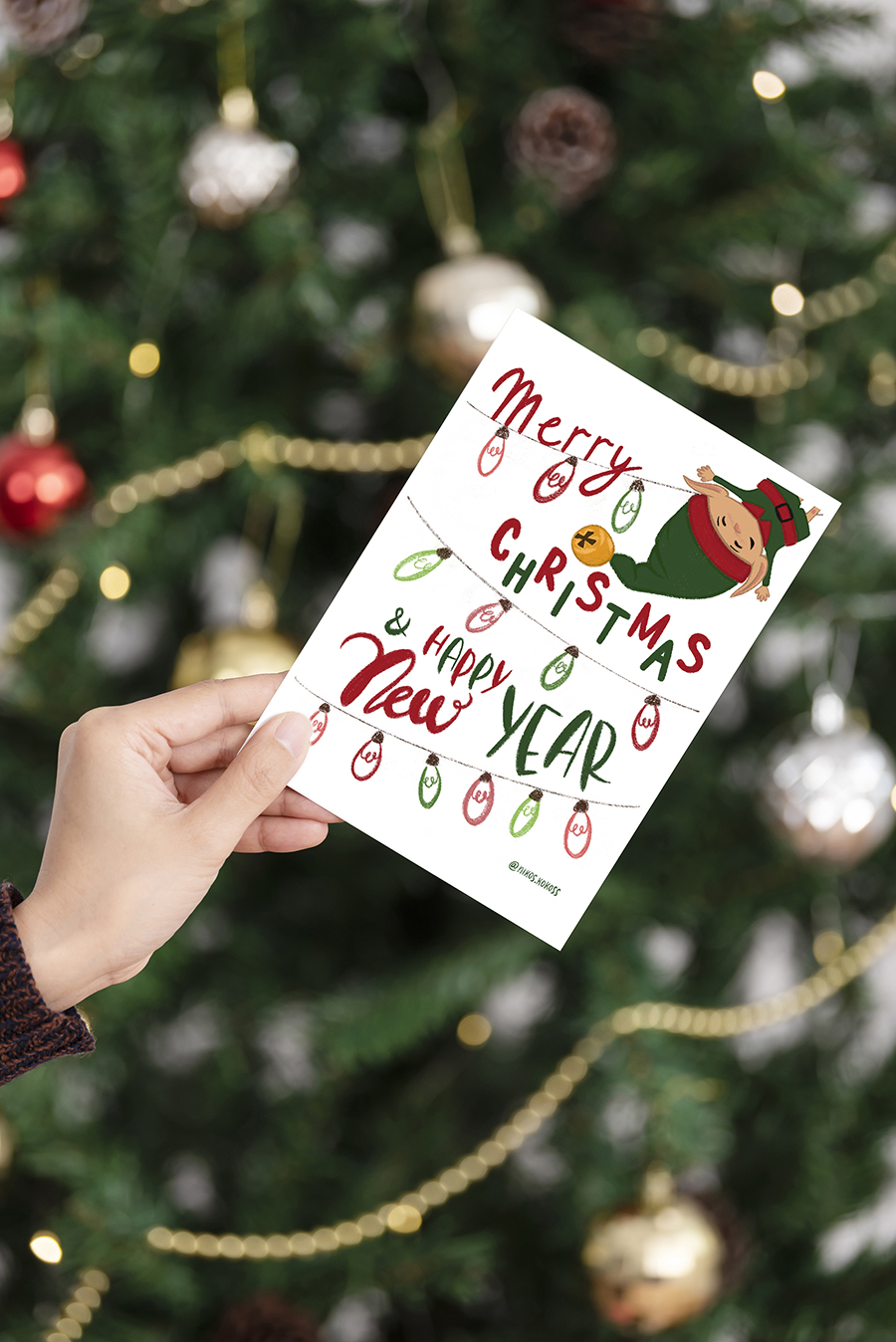 Рождественские открытки