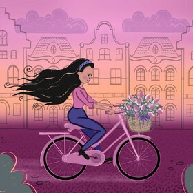 Утро в городе