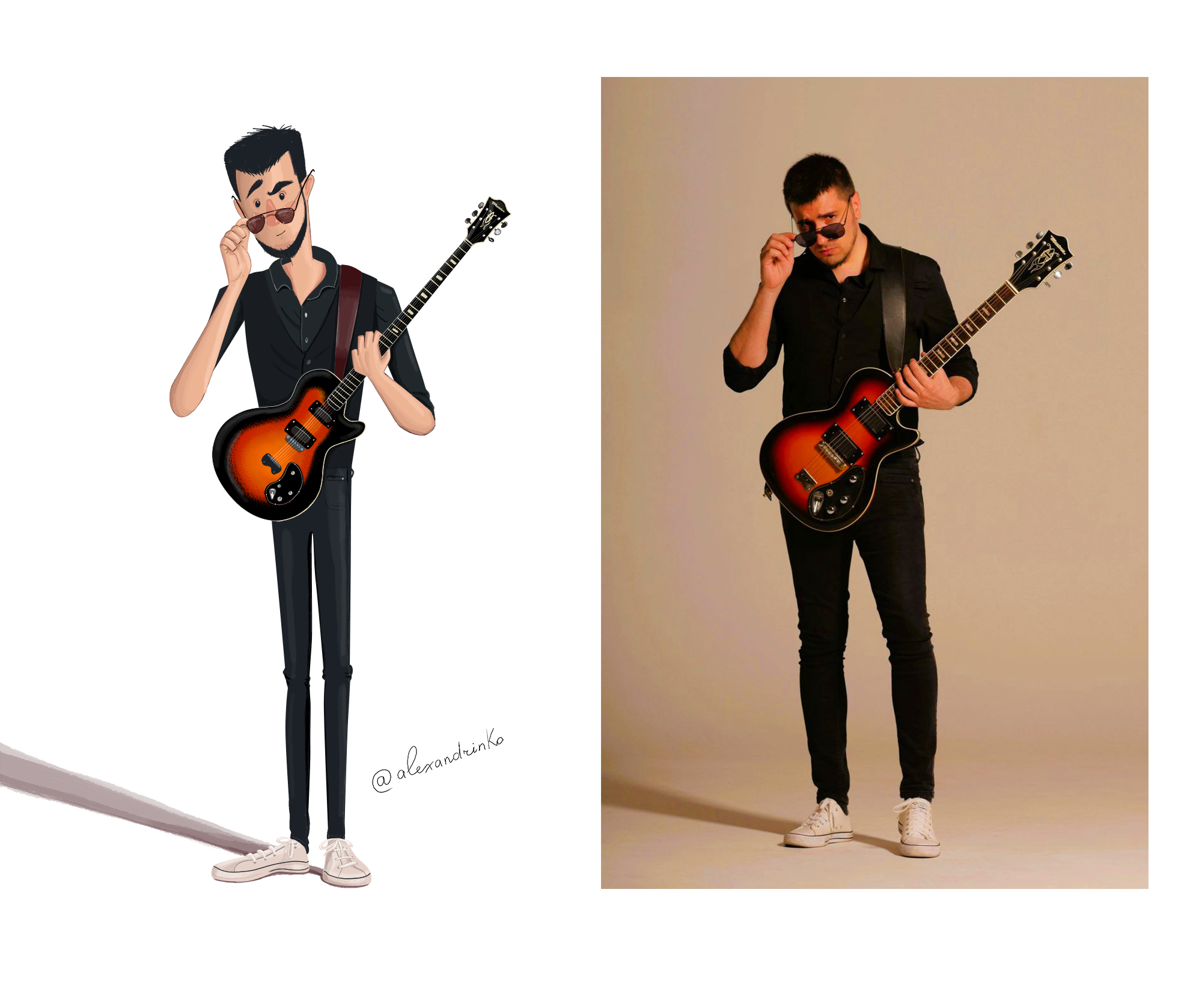 Портрет гитариста