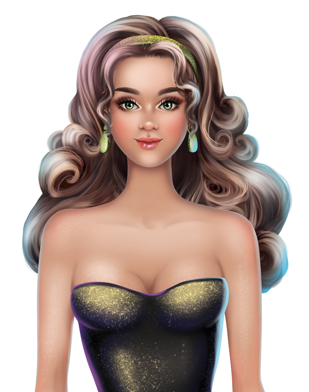 Кукла бумажная