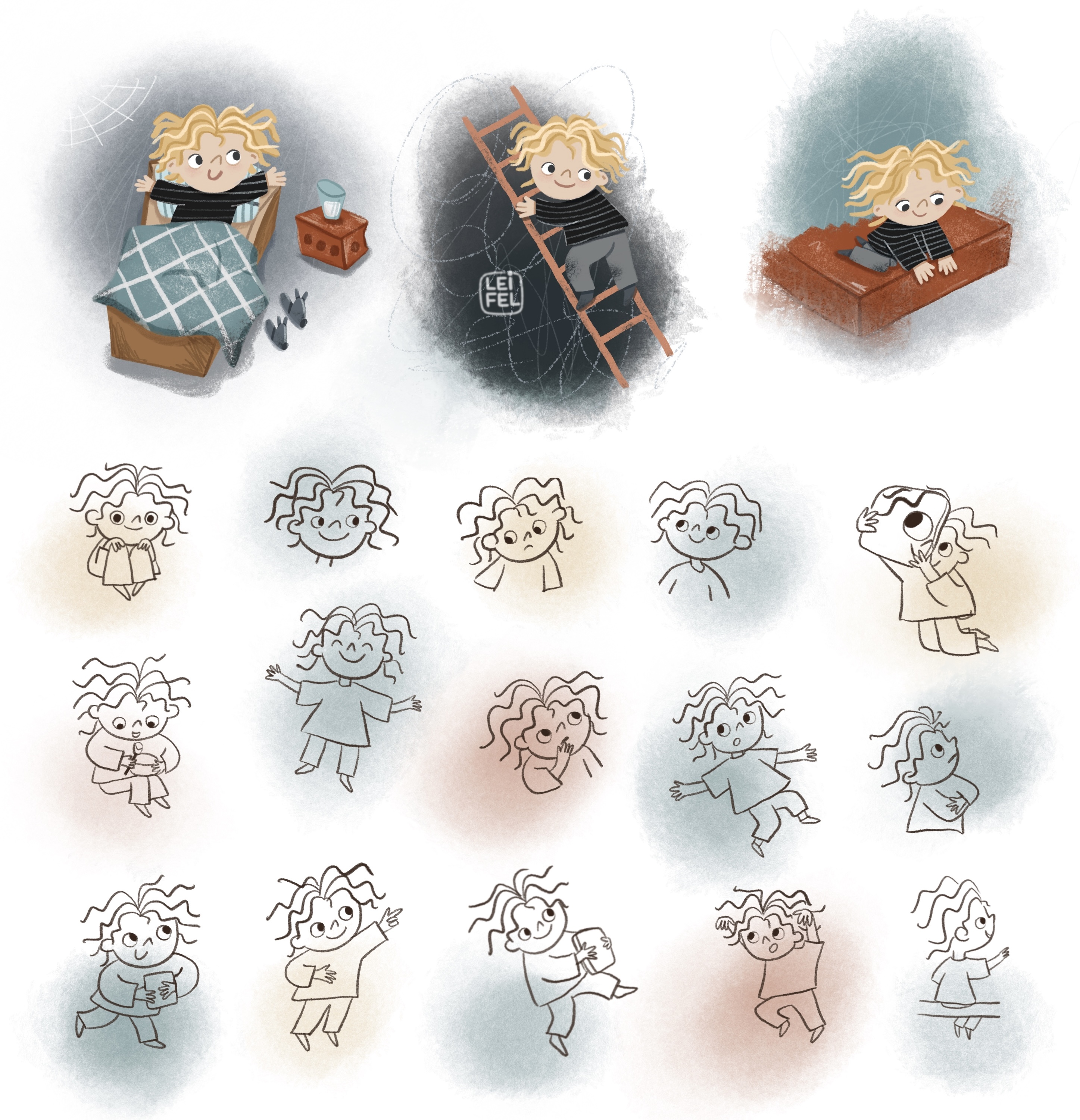 Разработка книжного персонажа