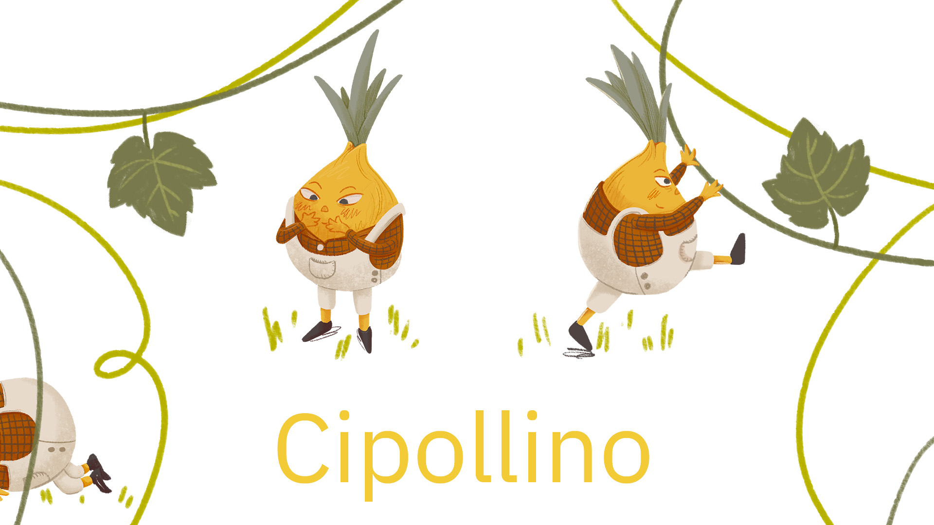 Книжная иллюстрация/ Чиполлино