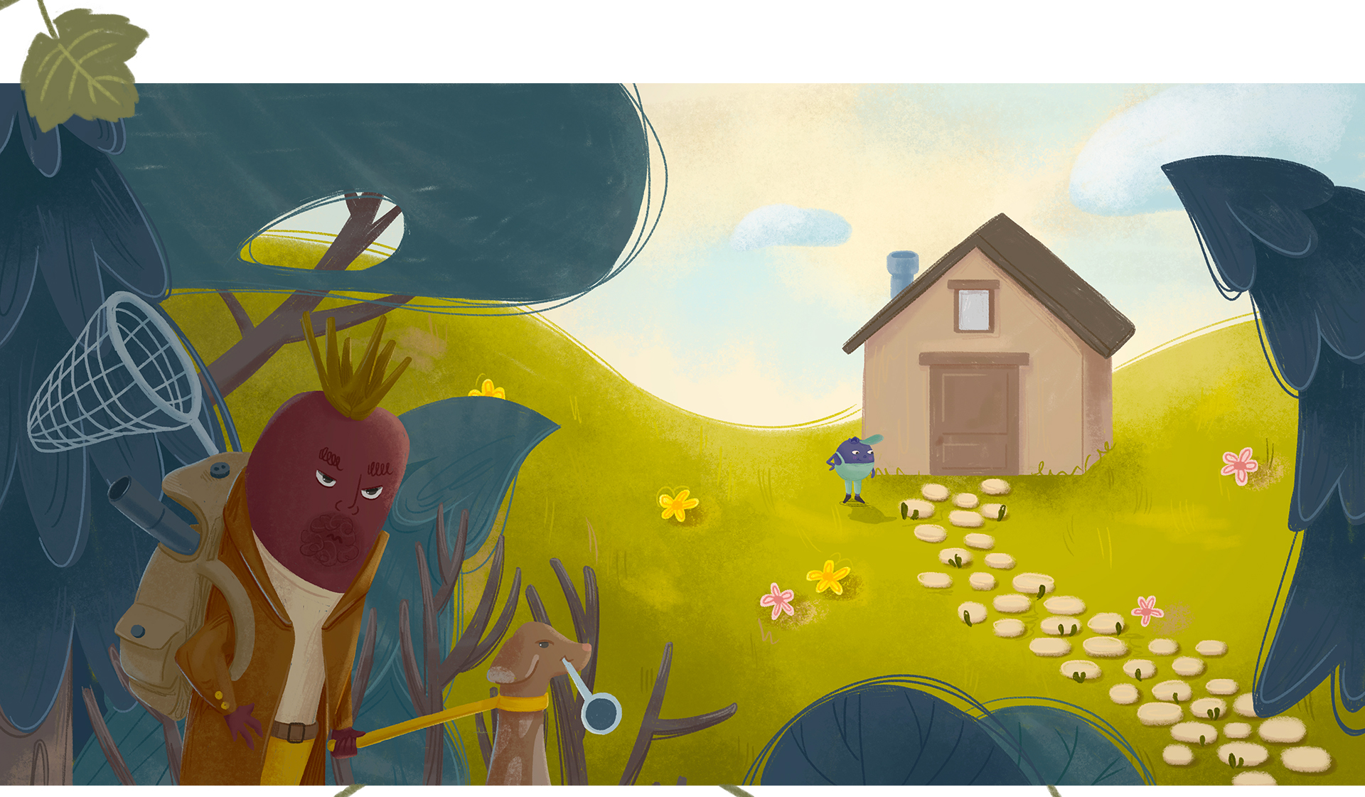 Книжная иллюстрация/ Чиполлино