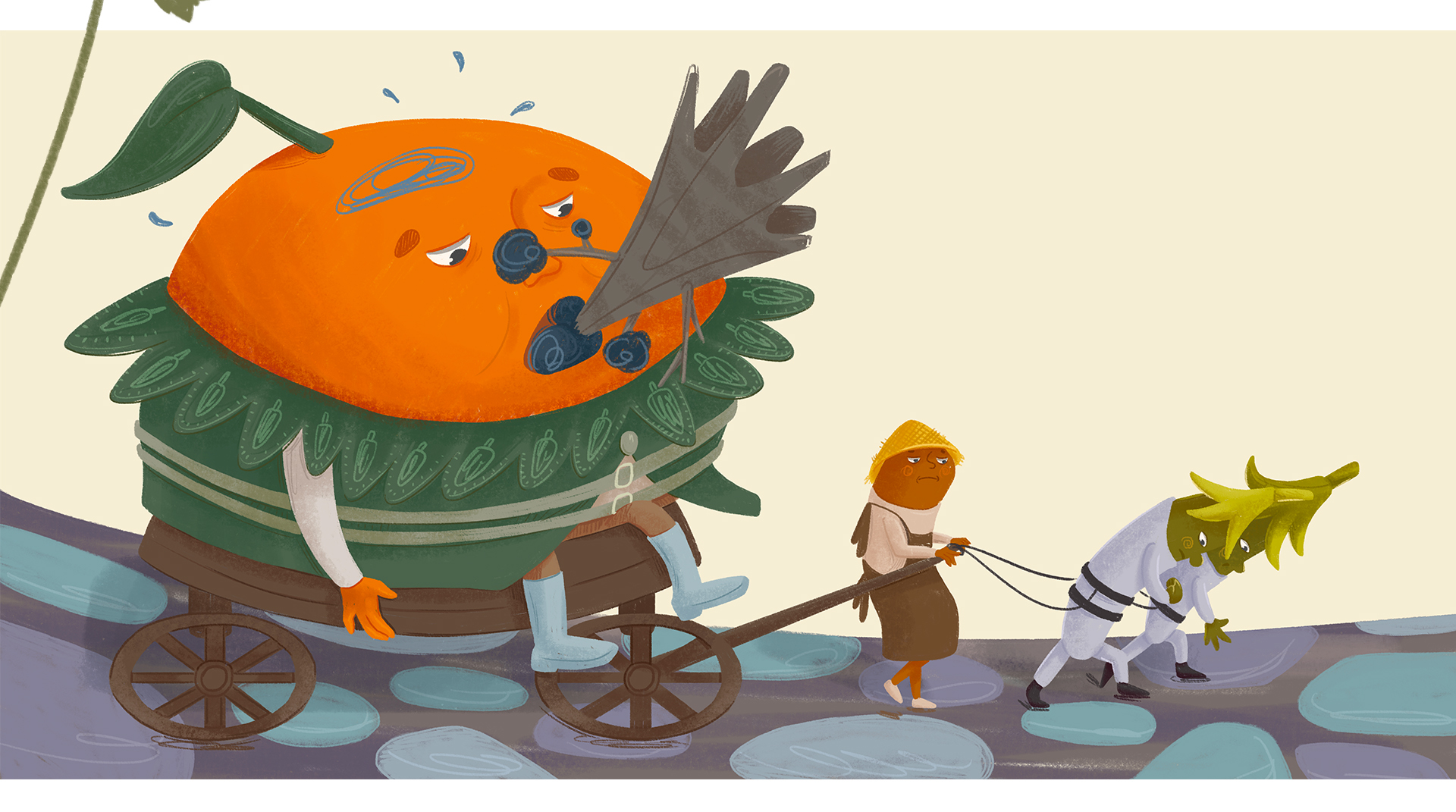 Книжная иллюстрация/ Чиполлино