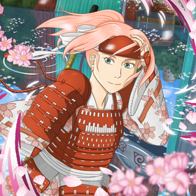 Haruno Sakura fan art from Naruto(Work process)