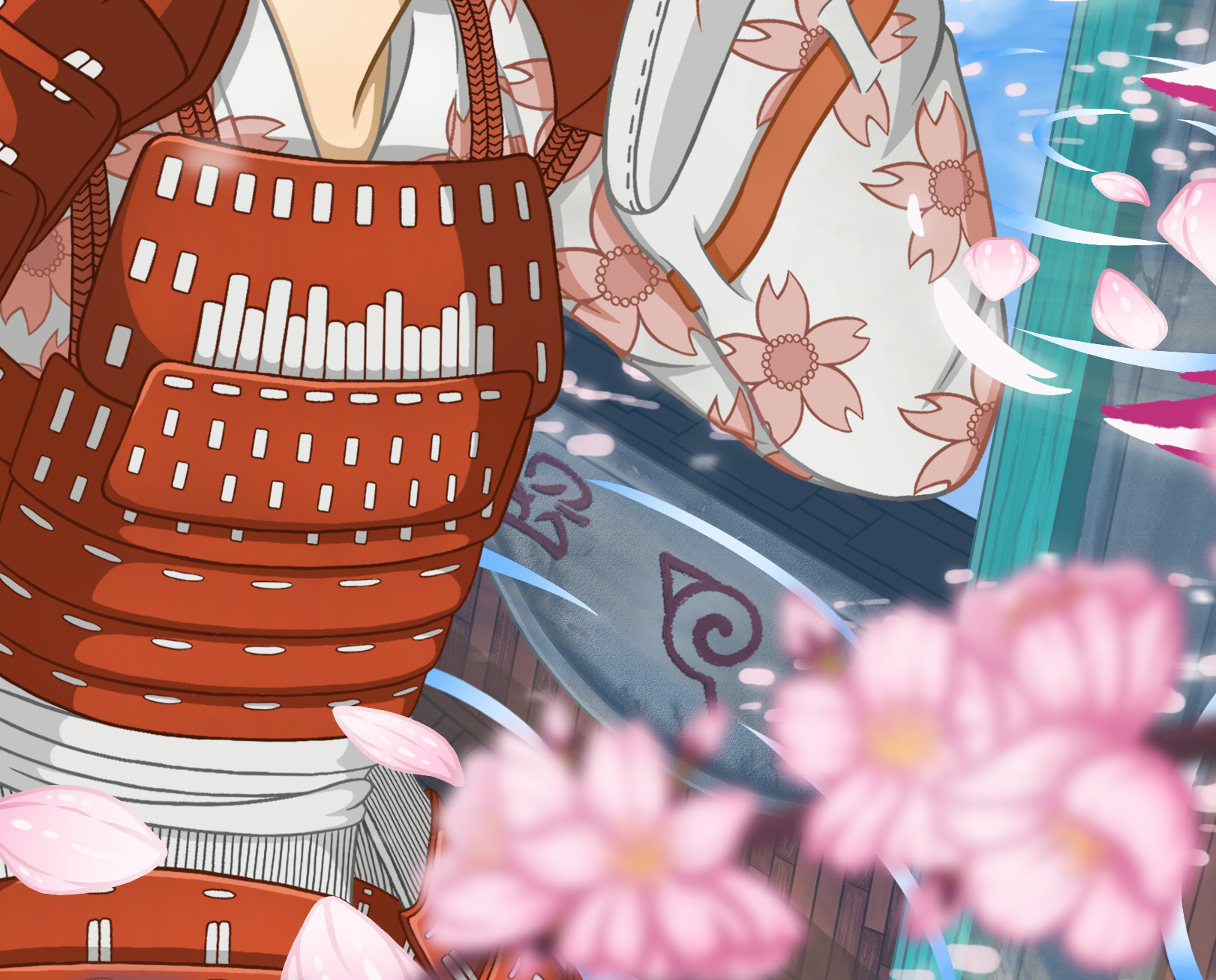 Haruno Sakura fan art from Naruto(Work process)