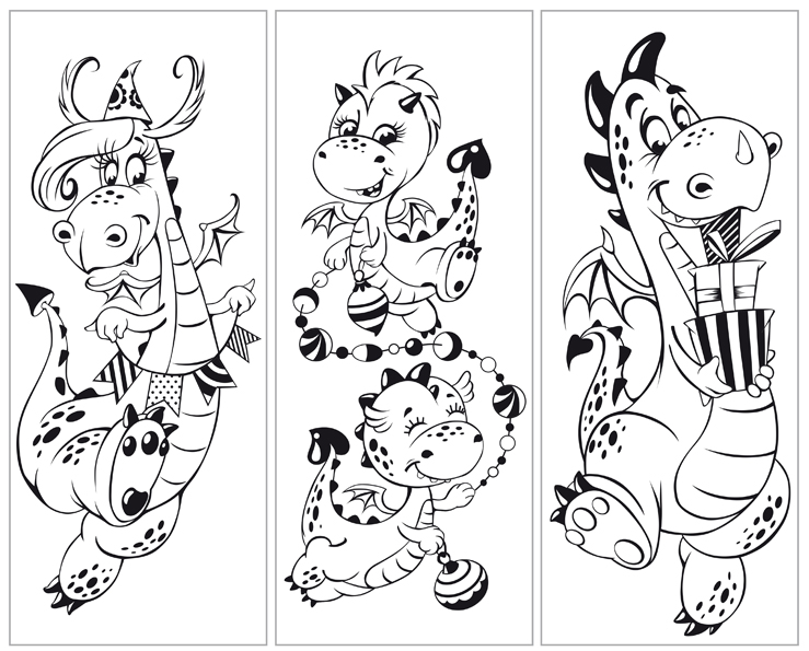 Иллюстрации для интерьерных украшений