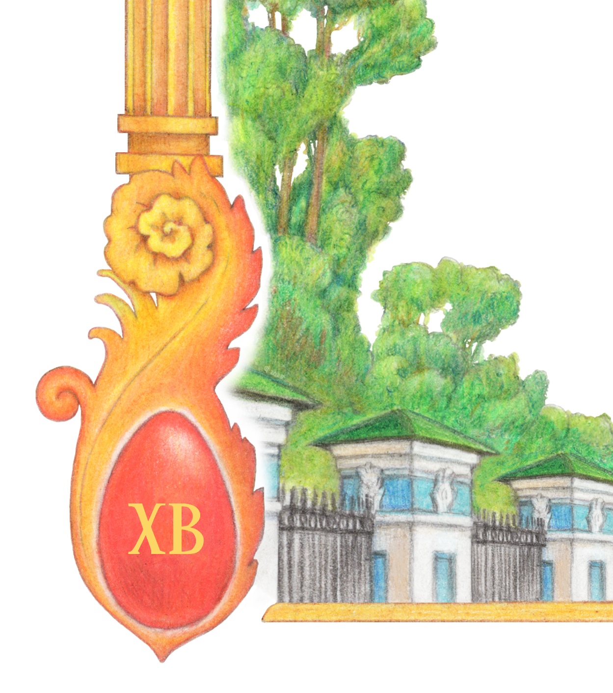 Пасхальная рамка. 2025.