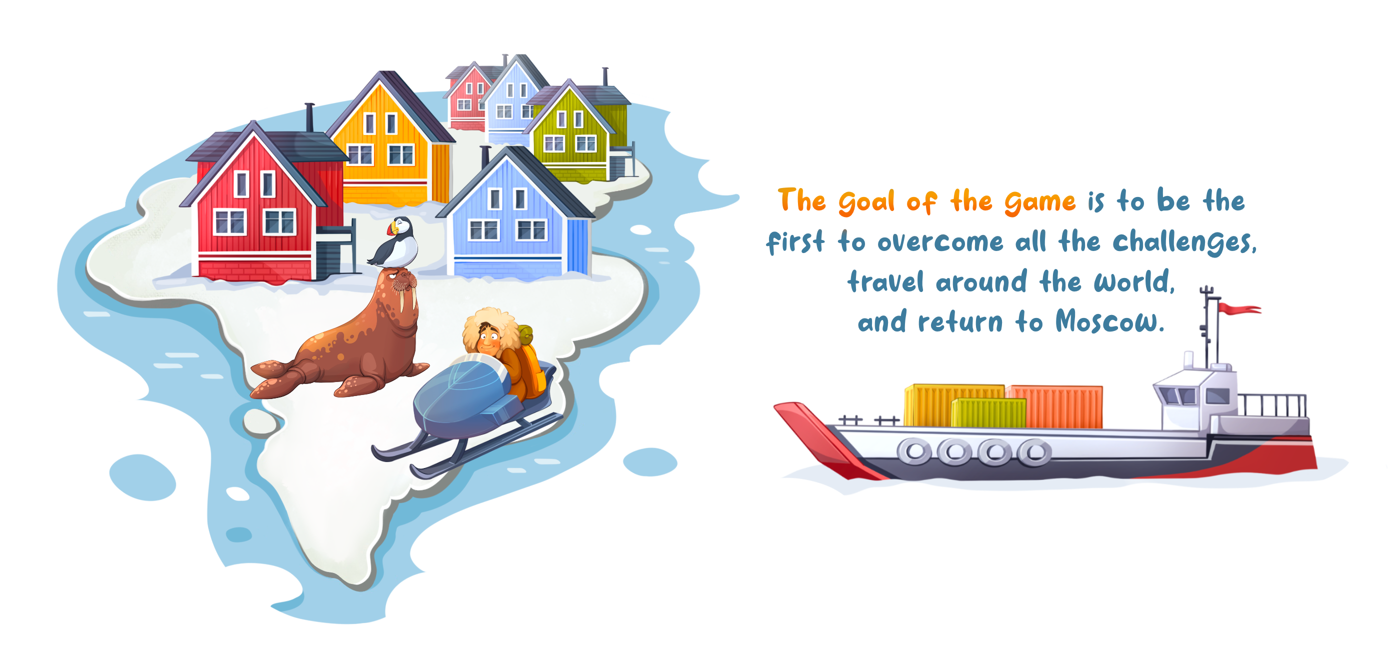 Настольная игра «Большая кругосветка»