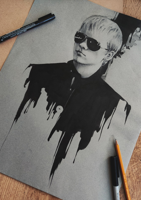 рисунок, скетчи от руки