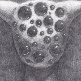 Чёрно-белые иллюстрации о чувствах