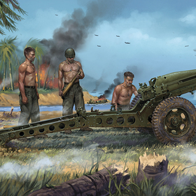 Иллюстрация на артбокс с пластиковым набором