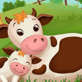 Иллюстрация для тактильной книги