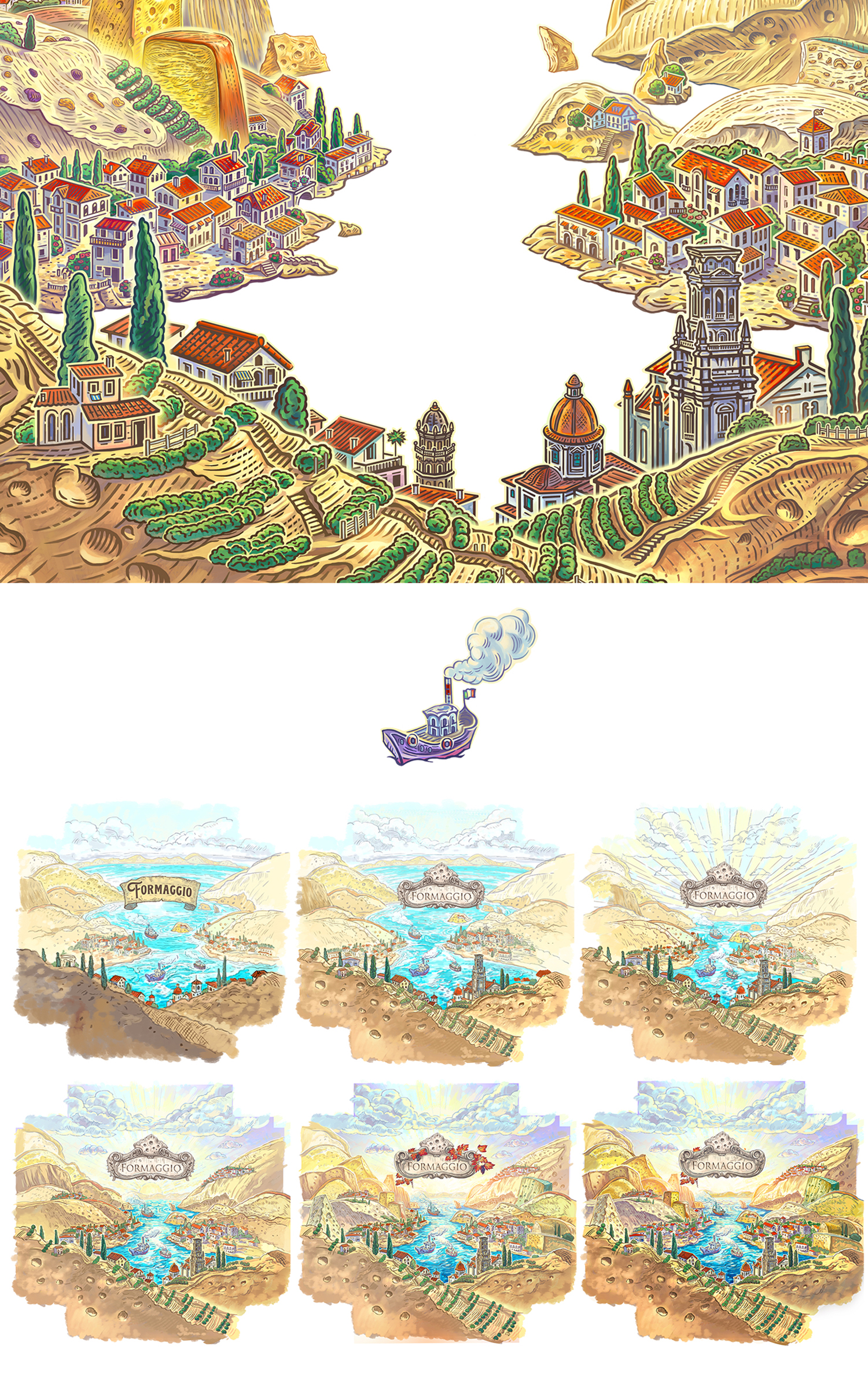 «Formaggio» итальянская сыроварня.