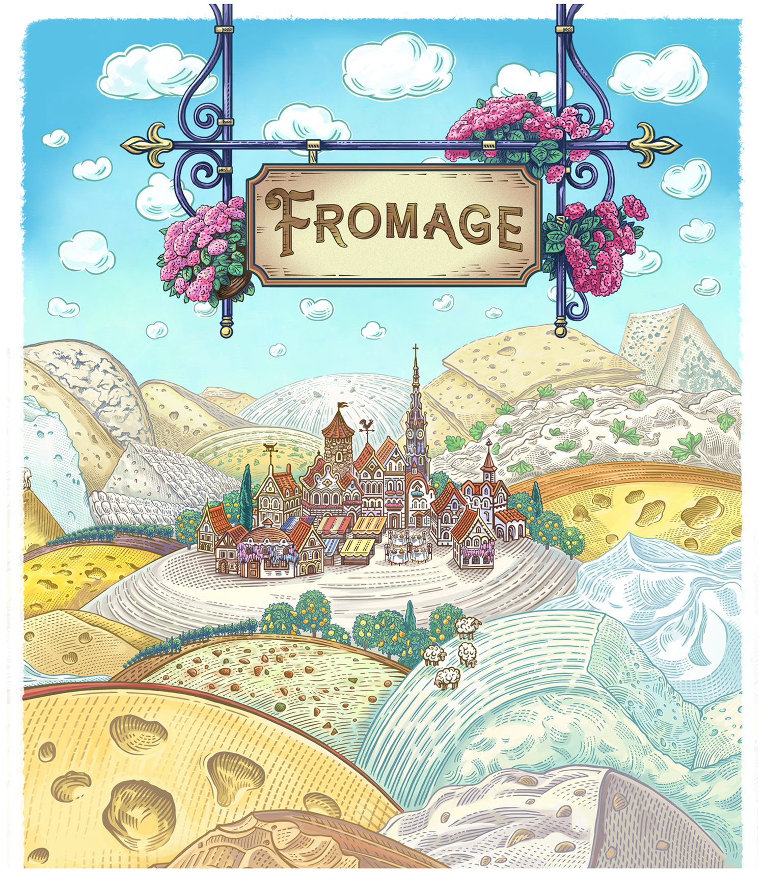 «FROMAGE» настольная игра