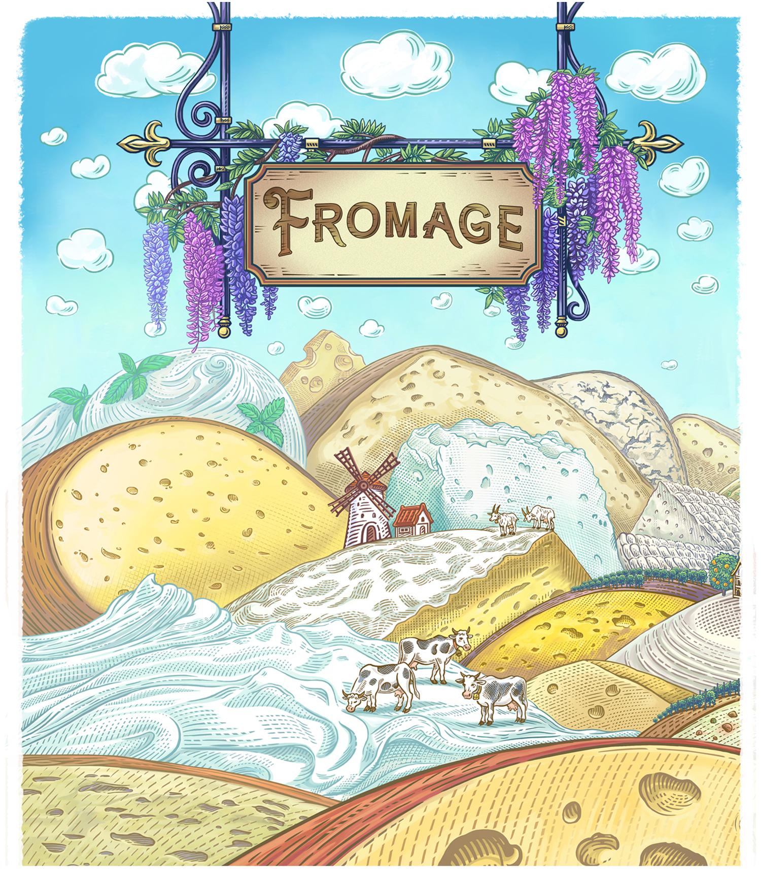 «FROMAGE» настольная игра