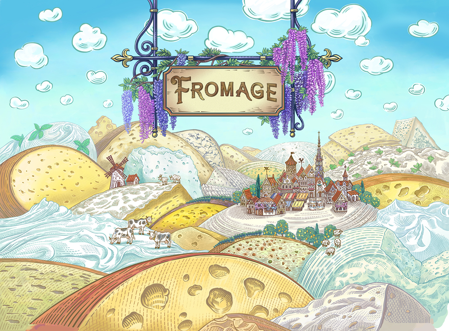«FROMAGE» настольная игра