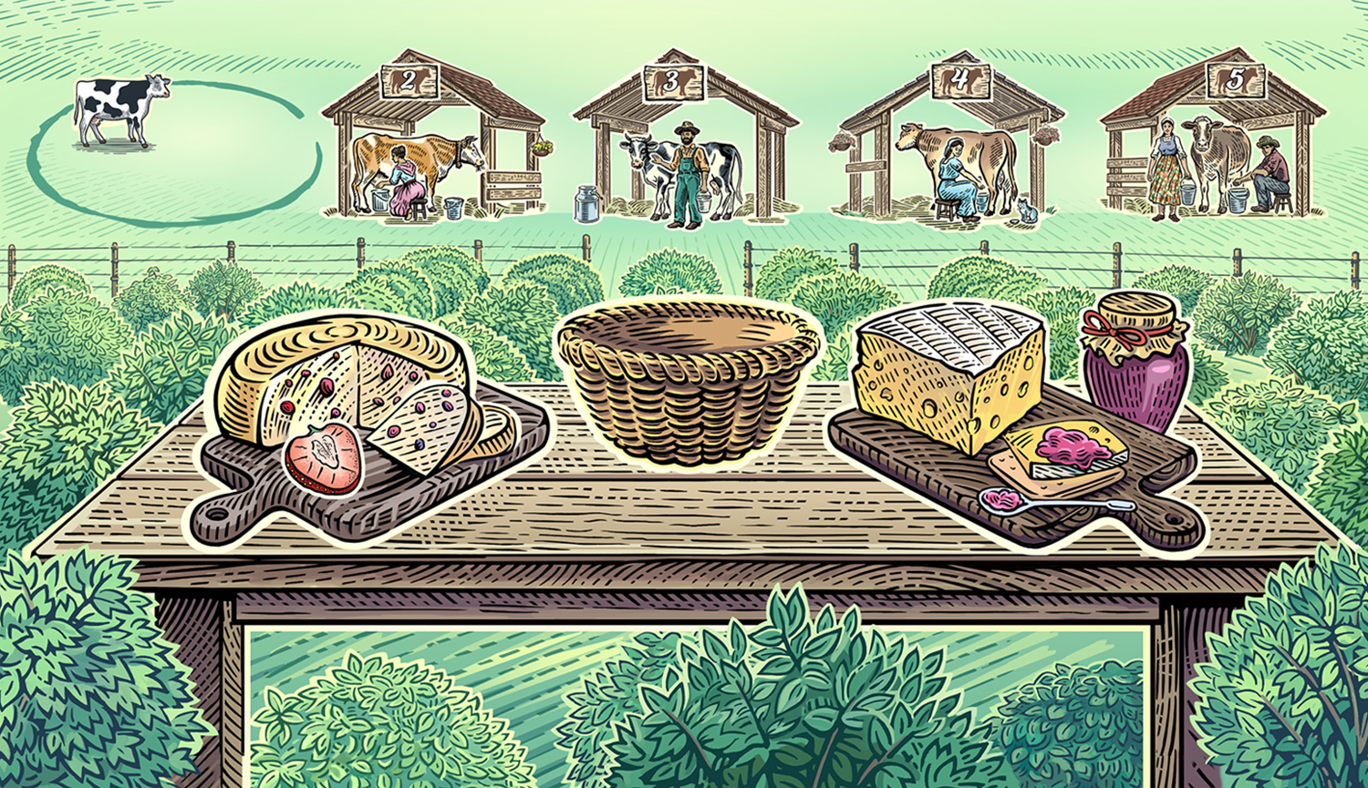 «FROMAGE» настольная игра