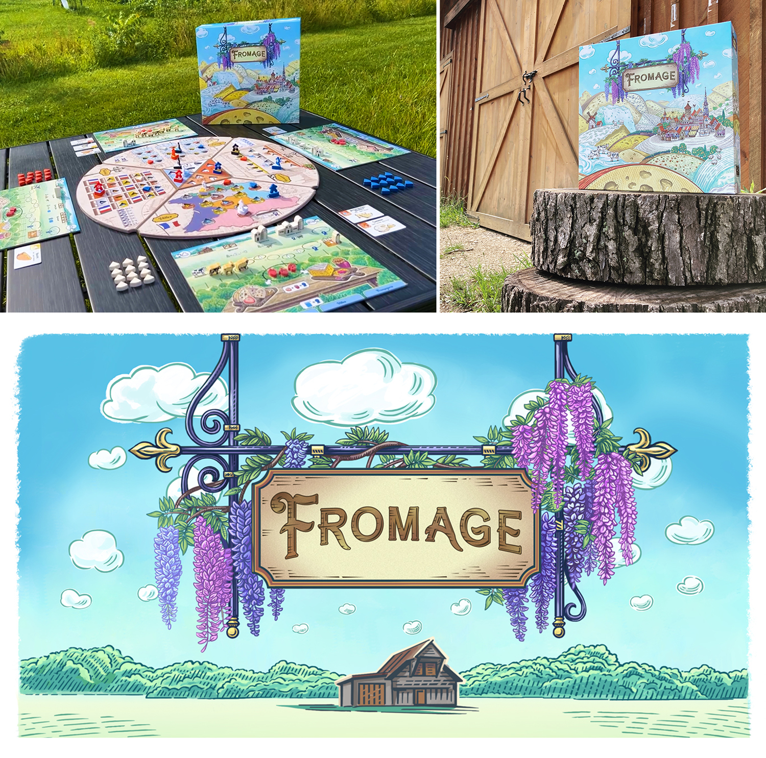 «FROMAGE» настольная игра