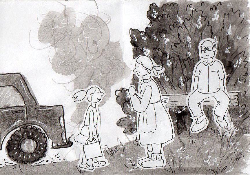 Книжка-картинка "Лето в деревне"